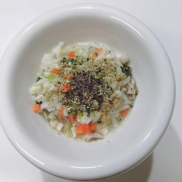 犬ご飯レシピ スープうどん Byジルぴ No 11 わんわんシェフ見習い中