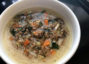 Ankake soup rice vermicelli