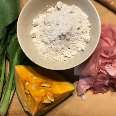 玄米粉のとろとろ粥