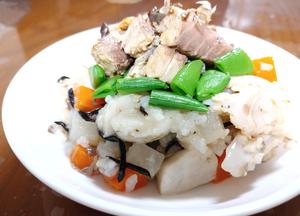 Easy one meal! ~ Canned mackerel uncle ~