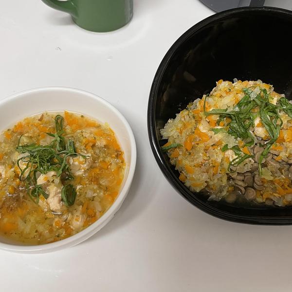 犬ご飯レシピ チキンスープ Byあこちゃん No 23 わんわんシェフ見習い中