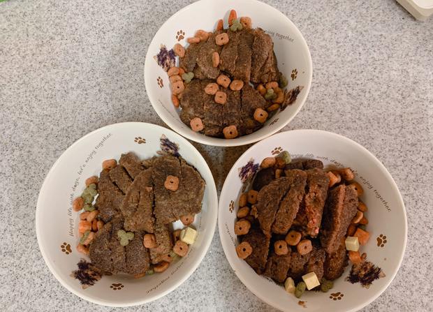 鶏レバーわんバーグ