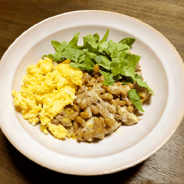 納豆&たまご丼グルメ