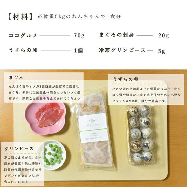 犬ご飯レシピ まぐろのちらし寿司 By手作りご飯ココグルメ No 98 わんわんシェフ見習い中