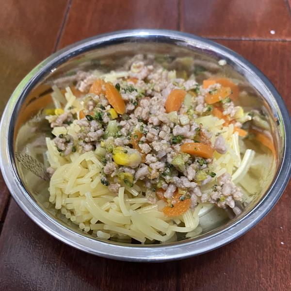 【犬ご飯レシピ】ミートスパゲティ bytatsuvel(No.2074) ｜ わんわんシェフ見習い中