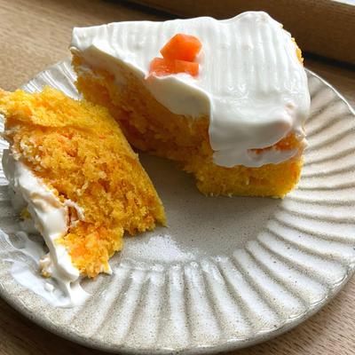 韓国カフェ風　ペット用にんじんケーキ