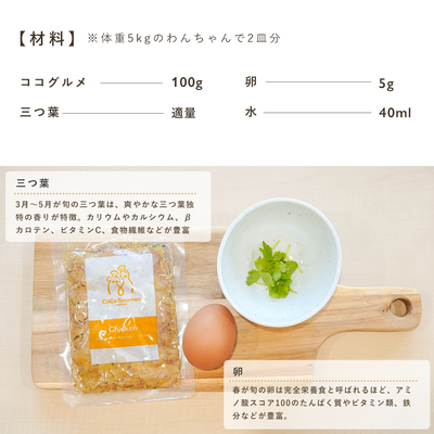 ほっこりココグルメ茶碗蒸し