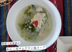 韓国薬膳スープ　参鶏湯風