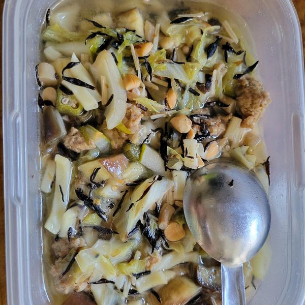 夏野菜いりうどん