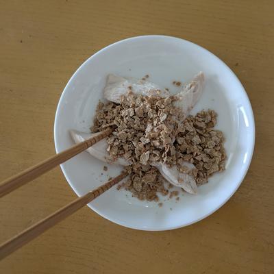 揚げずにかりかり！韓国チキン風