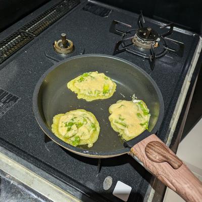韓国わんごはん　じゃがいもチヂミ