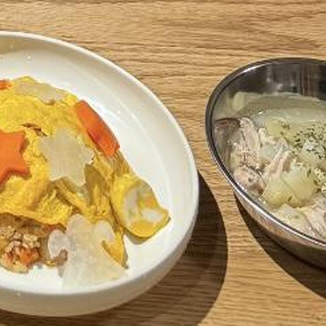 特別な日のオムライスとスープ！