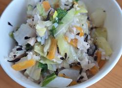 ゴン太の鶏胸肉とひじきの腸活ごはん