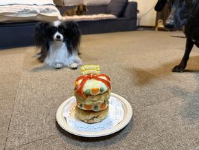 鶏ハンバーグケーキ